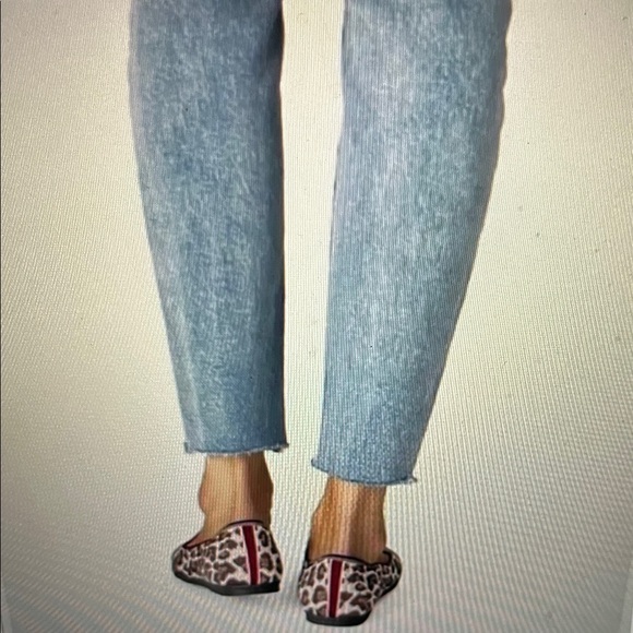 Rothy's Mocha Spot Loafers Leopard Cheetah Print Flats - Picture 2 of 10